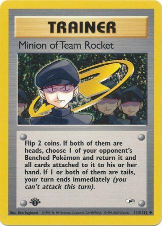 Minion of Team Rocket [1st-Edition]